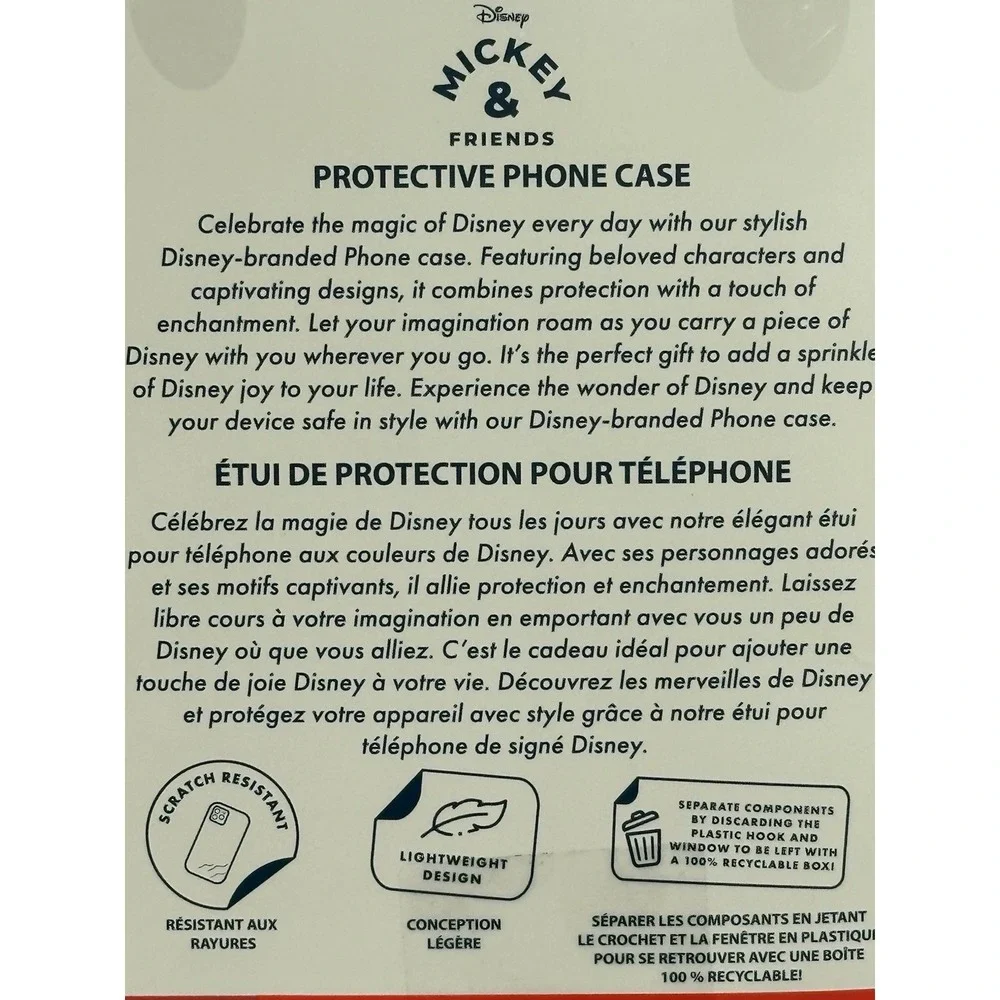 Disney Mickey Minnie Friends iPhone 16 Pro Max Case Wireless Charging